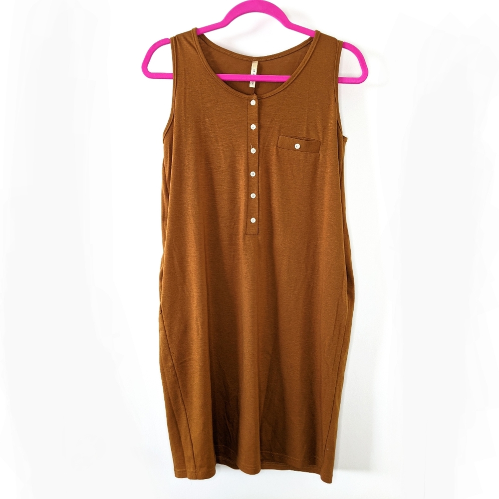 Jersey Midi Dress